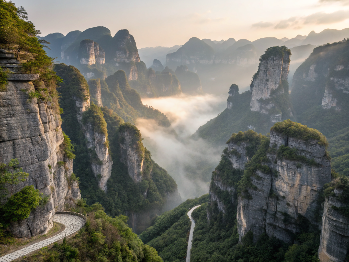 Cảnh quan núi đá vôi karst và thung lũng tự nhiên miền Bắc Việt Nam